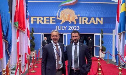 Pozzolo e Riva Vercellotti al summit parigino della resistenza iraniana