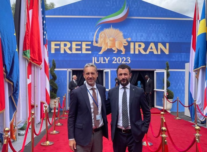 Pozzolo e Riva Vercellotti al summit parigino della resistenza iraniana
