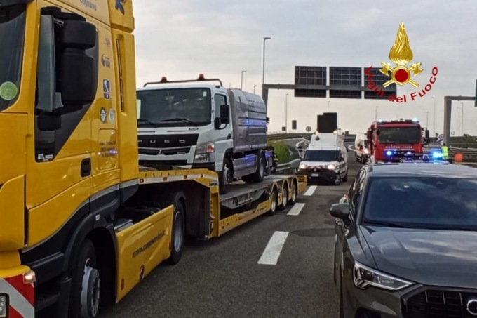 Sversamento di liquami al casello autostradale di Borgo d’Ale