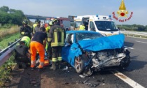 Incidente sulla A26 a Borgo Vercelli: un ferito in codice rosso