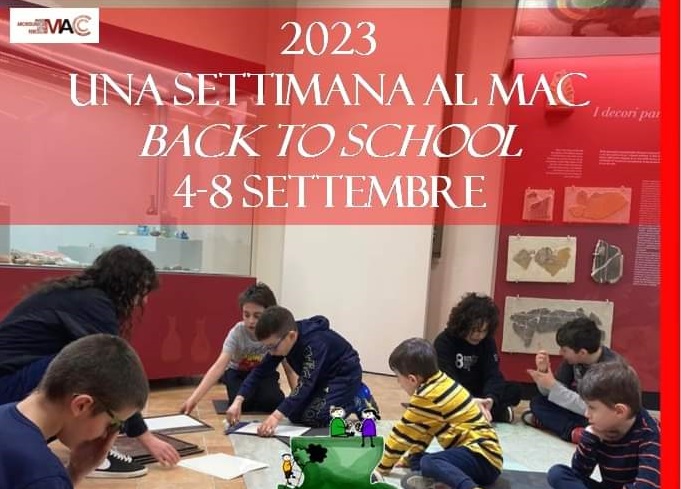 Torna il campus estivo “Una settimana al Mac” nella versione “Back to school”