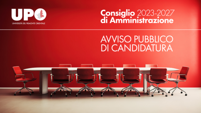 UPO Vercelli cerca i futuri protagonisti del nuovo Consiglio di Amministrazione