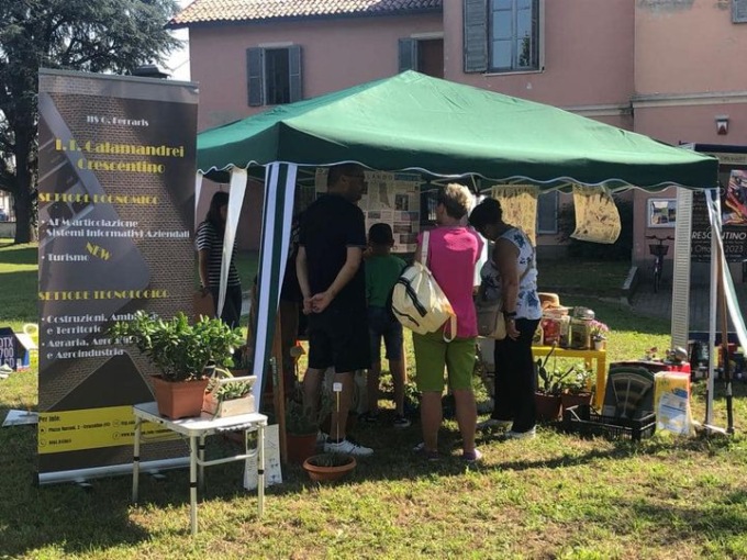Crescentino, anche l’Istituto Calamandrei al Settembre Praiettese