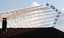 La prova delle Frecce Tricolori: foto e video