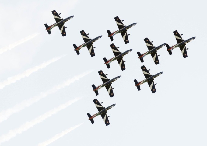 Morta una bimba di 5 anni nello schianto della freccia tricolore