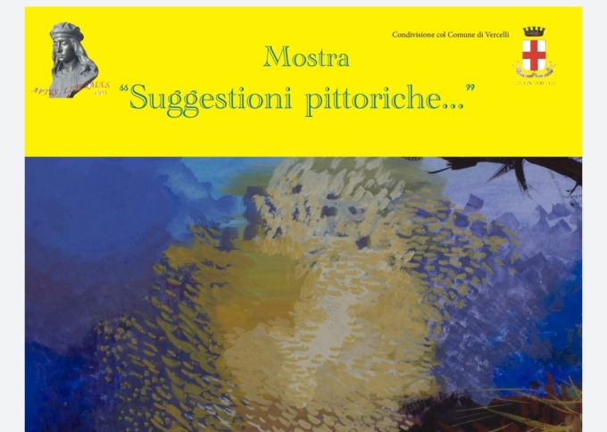 “Suggestioni pittoriche” con Artes Liberales di Vercelli