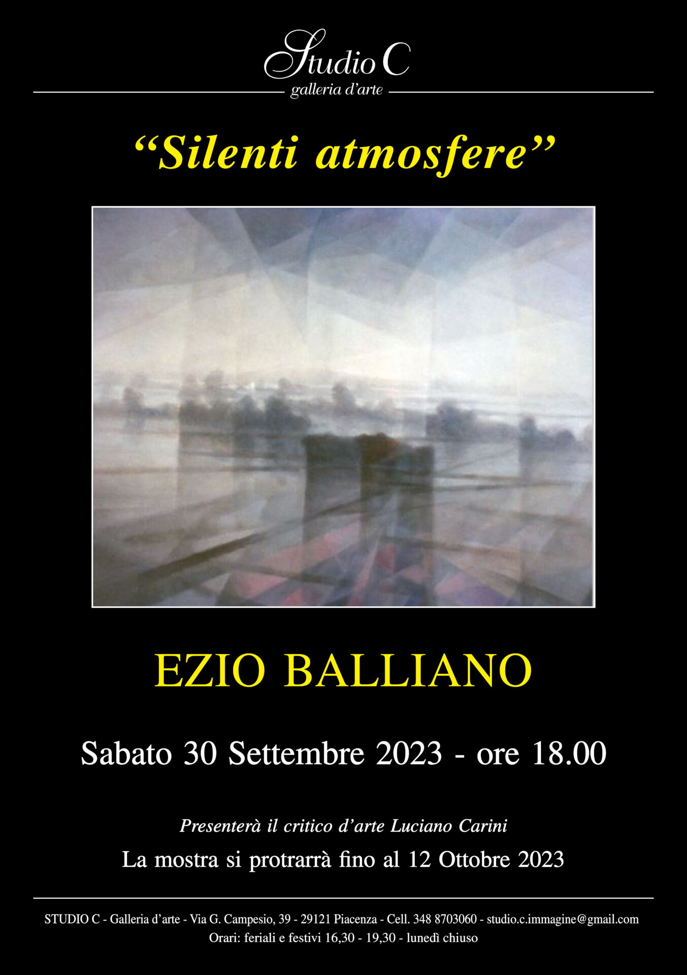 Studio C EZIO BALLIANO locandina