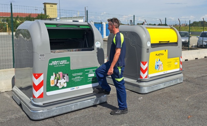Nuovi cassonetti stradali in arrivo a Vercelli