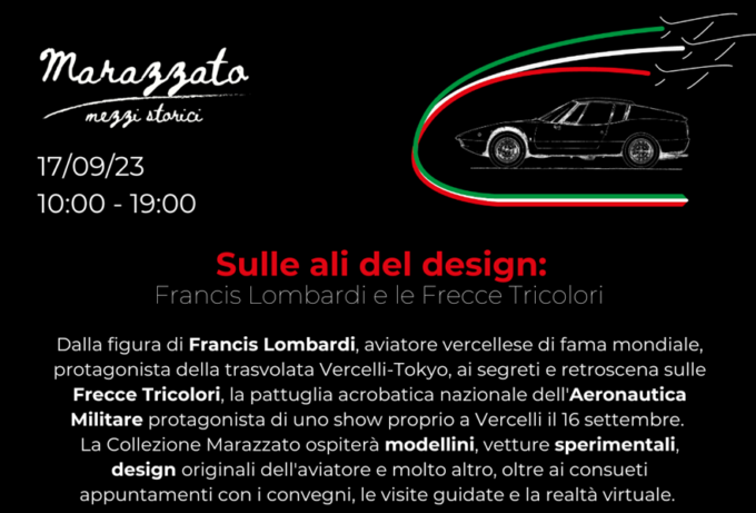 La Collezione Marazzato celebra le auto di Francis Lombardi (LA GALLERY)