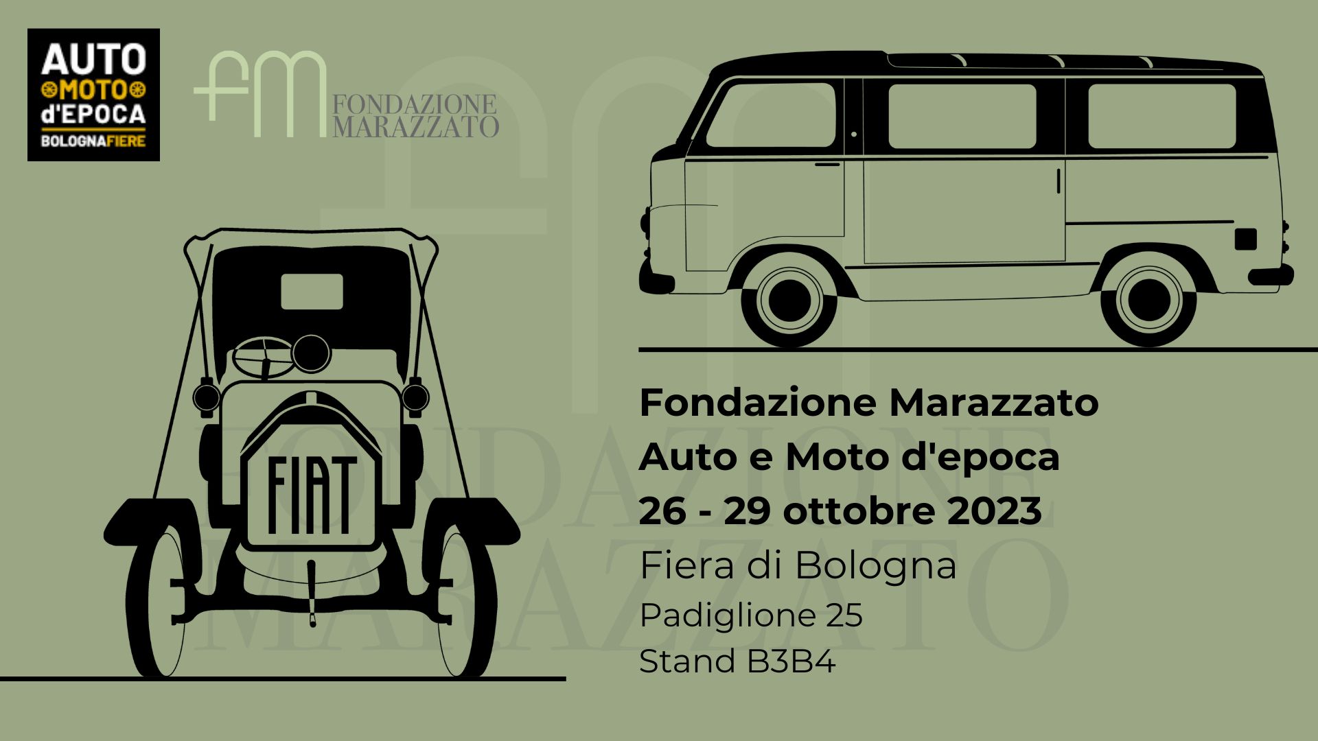 Fondazione Marazzato ad Auto e Moto d'Epoca 2023