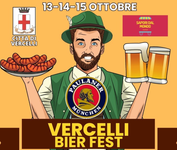 Vercelli Bier Fest dal 13 al 15 ottobre al parco Kennedy