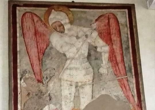 Borgo d’Ale attende il ritorno dell’affresco di San Michele Arcangelo