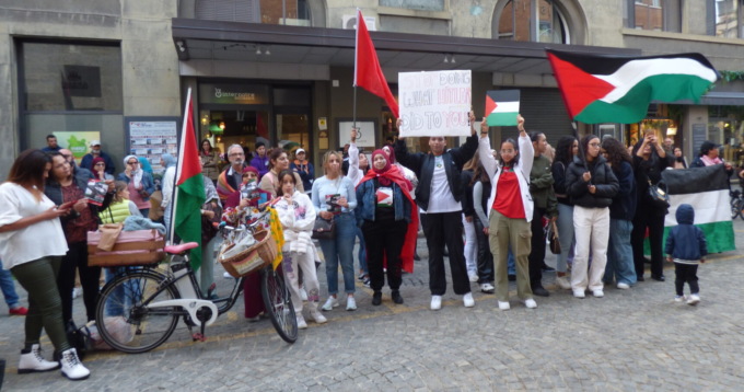 Vercelli: manifestazione a sostegno del popolo di Caza del Comitato Antifascista