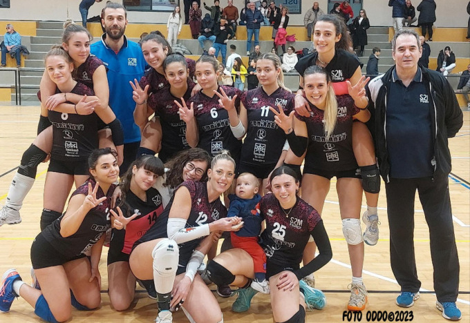 Tre punti importanti per la S2M Volley Vercelli