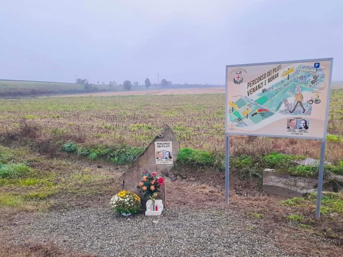 Santhià non dimentica i piloti eroi deceduti otto anni fa