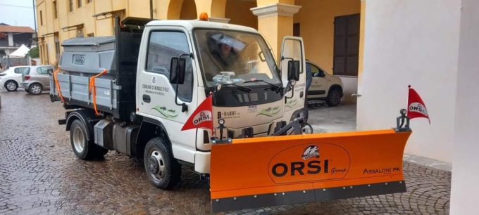 Borgo d’Ale fa sul serio con il nuovo equipaggiamento invernale