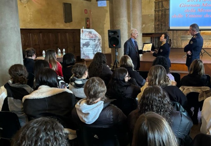 Vittime della strada: evento della Polizia al Dugentesco
