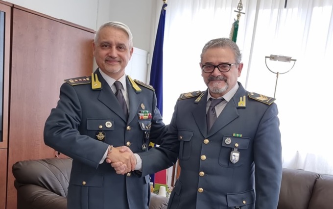 Guardia di Finanza: va in pensione il Brigadiere Capo Donato Simone Luchetta