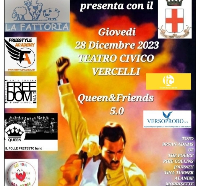 Queen&Friends for Pets 5.0 al Civico di Vercelli per aiutare gli amici a quattro zampe