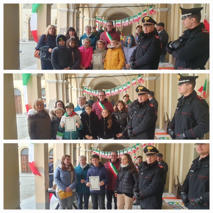 Momento di riflessione alle scuole di Bianzè sul 4 novembre