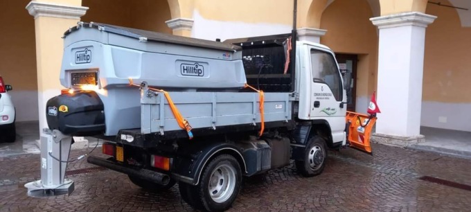 Borgo d’Ale è pronta al grande gelo con mezzi spargisale
