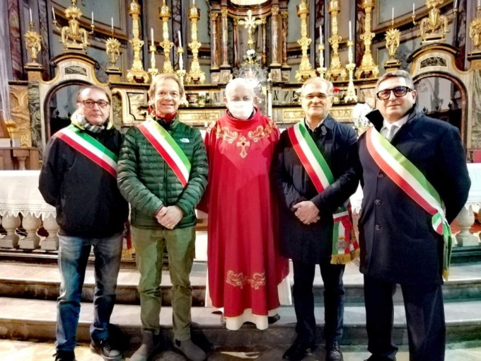 A Santo Stefano gli Alpini di Borgo d’Ale e Cigliano ricordano Don Pollo