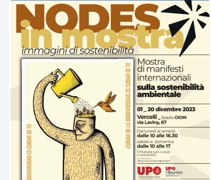 “Nodes in mostra – Immagini di sostenibilità” arriva a Vercelli