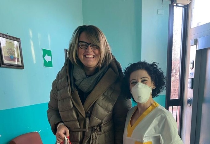 Successo per i “Nipoti di Babbo Natale” alla Casa di riposo di S.Germano