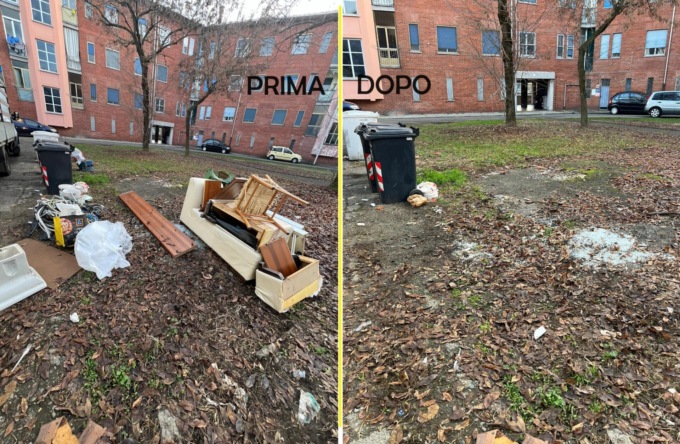 La crociata di Mimmo Sabatino contro chi sporca la città (fotogallery)