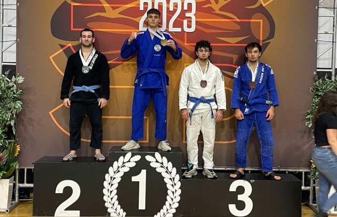 Trionfo del vercellese Pietro Ferrero al Milano Challenge di Jiujitsu
