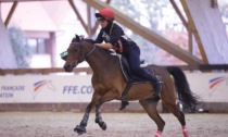 I complimenti dell'amministrazione a Violante Zanoni, giovane stella dell'equitazione