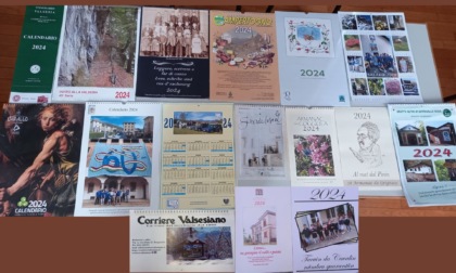 La Biblioteca di Varallo colleziona calendari da tutto il Vercellese