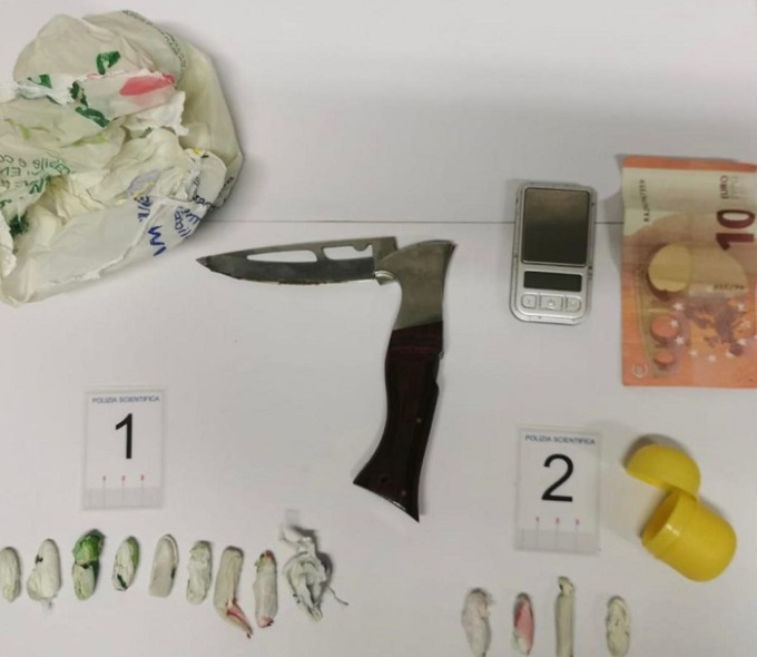 Polizia Vercelli: fermato spacciatore nell’area Pisu