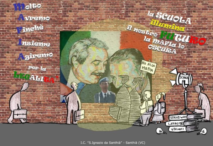 Scuola media di Santhià vince concorso regionale sulla legalità