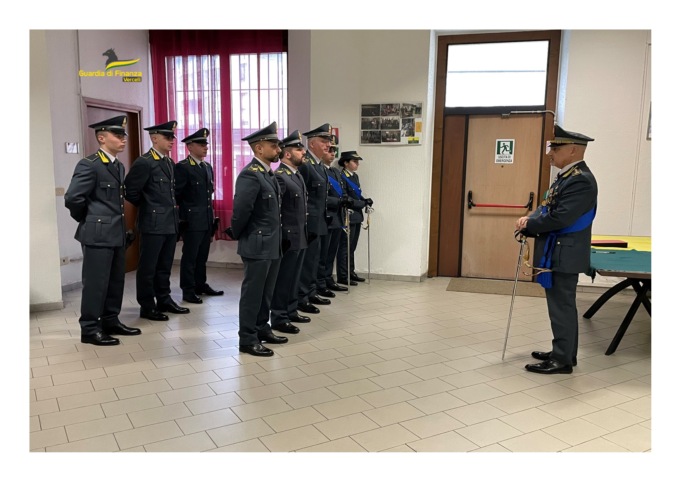 Guardia di Finanza: giuramento di fedeltà alla Repubblica per cinque militari