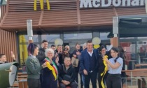 Inaugurazione ufficiale del ristorante McDonald’s di Santhià