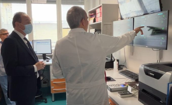 Ospedale S. Andrea: Il Presidente Cirio in visita annuncia l’affido della progettazione per la nuova palazzina