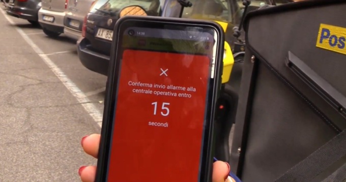 Postini più sicuri con la funzione SOS sui palmari