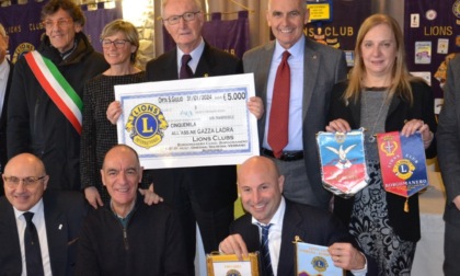 Lions Club Valsesia: premio Muratore al centro "La Gazza Ladra"