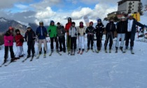 Studenti di Cavour e Lanino sugli sci all'Alpe di Mera