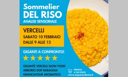 Sfida tra i tre Giganti del risotto con i Sommelier del Riso