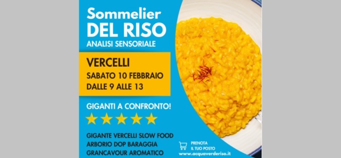 Sfida tra i tre Giganti del risotto con i Sommelier del Riso