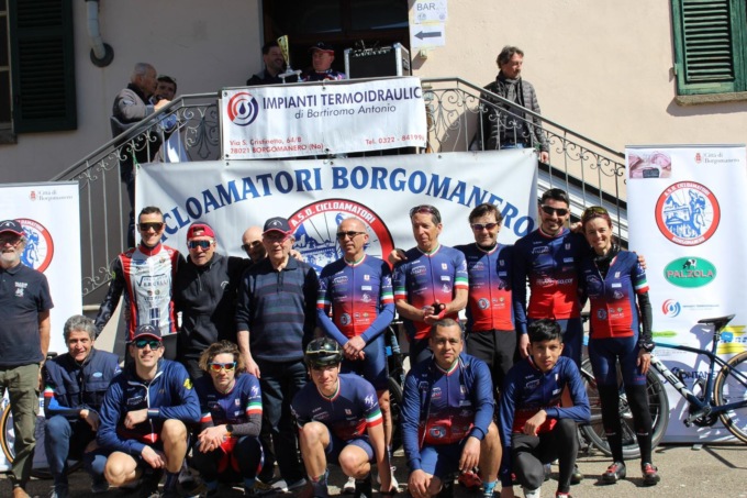 Velo Club Vercelli vince la classifica a squadre al Memorial Crobu di Borgomanero