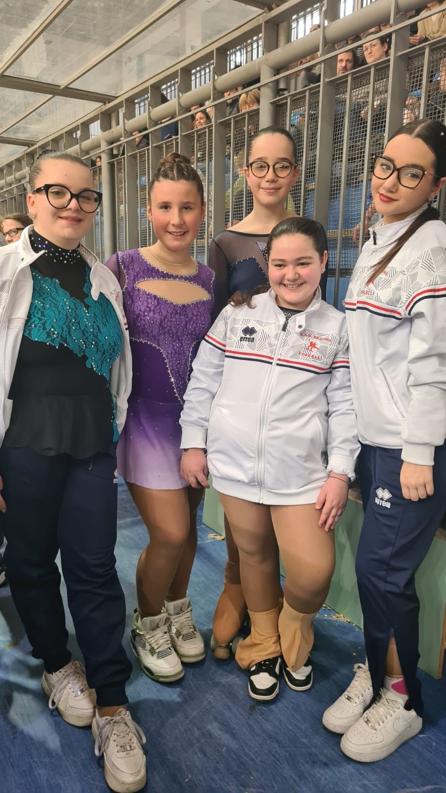 CORRARO-AGNELLI-PORRU-GIOLO GRETA-CECCHETTIN ASD SKATING VERCELLI