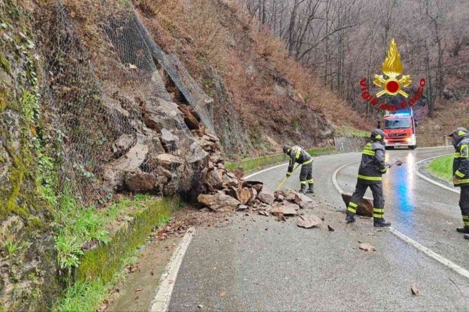 Caduta massi a Civiasco: nessun ferito
