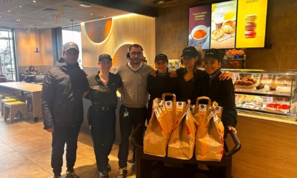 Grazie a McDonald's e Banco Alimentare cento pasti la settimana ai poveri