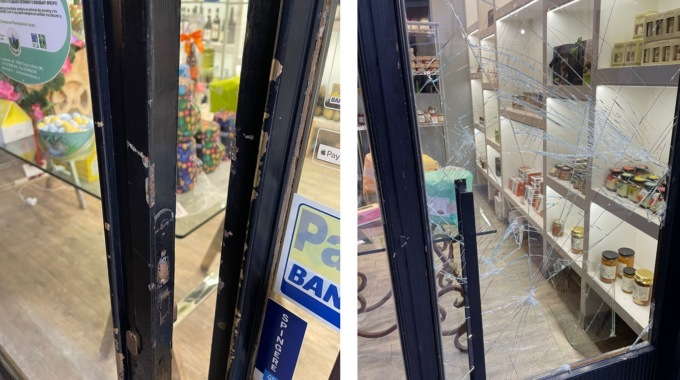 Ancora effrazioni a negozi del centro di Trino