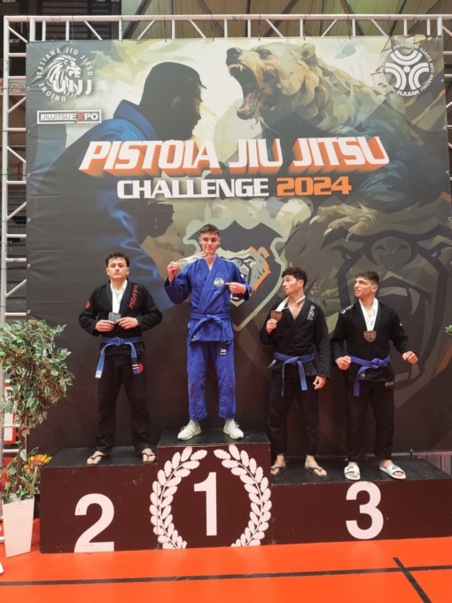 Il vercellese Pietro Ferrero vince il Pistoia Challenge di Jiujitsu