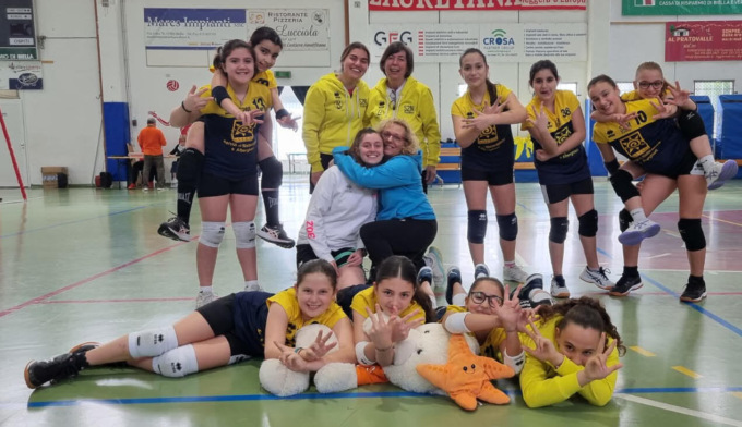 Tre vittorie per le pallavoliste S2M nel fine settimana