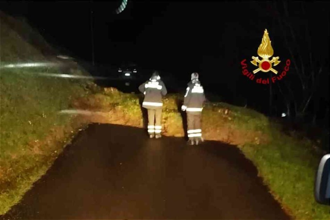 Frana a Varallo: chiusa la strada per frazione Camasco